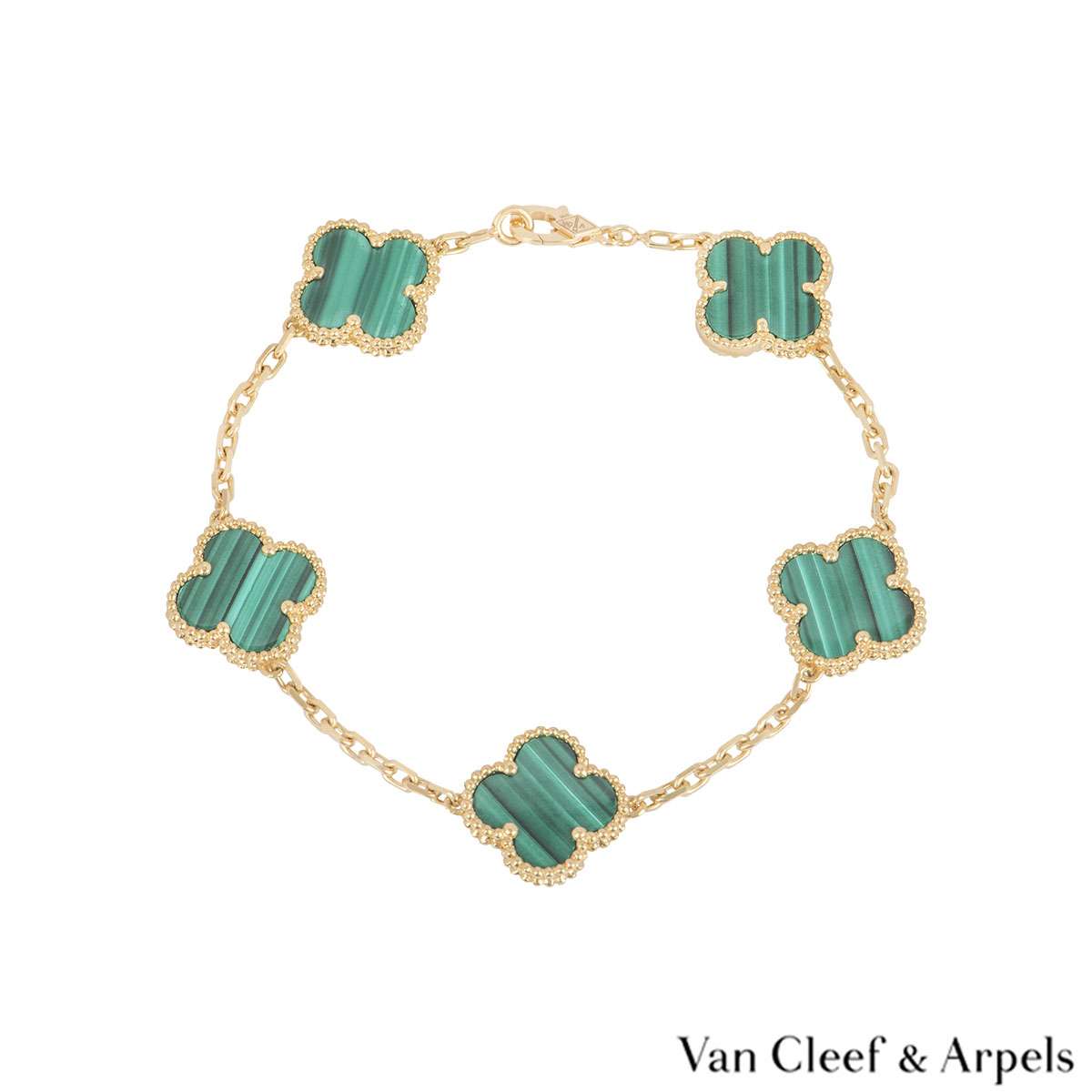 Van Cleef & Arpels Style Counter Four-Leaf Clover Bracelet – El